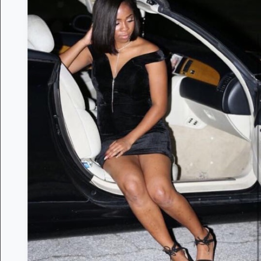 Black dress date night prom homecoming